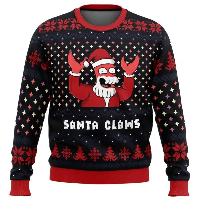 Otakuri "Santa Claws Zoidberg" Futurama Ugly Christmas Sweater