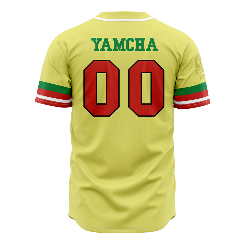 Yamcha Taitans Dragon Ball Z Baseball Jersey
