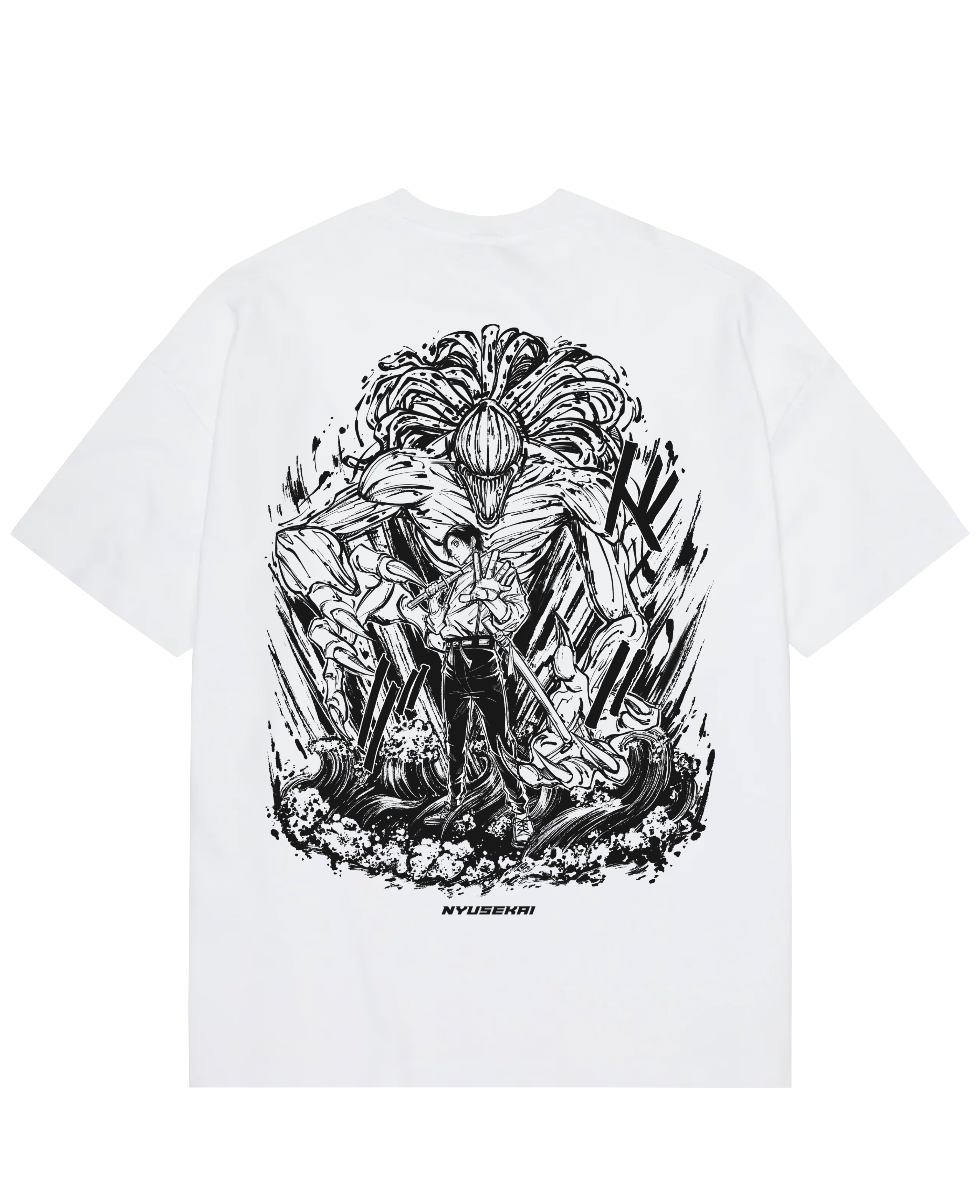 Yuta X Rika - Jujutsu Kaisen Oversize T-Shirt