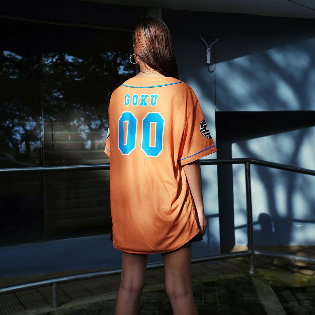 Z-Fighters Goku Dragon Ball Z Baseball Jersey