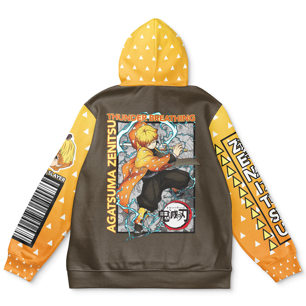 Zenitsu Agatsuma Demon Slayer Streetwear Hoodie