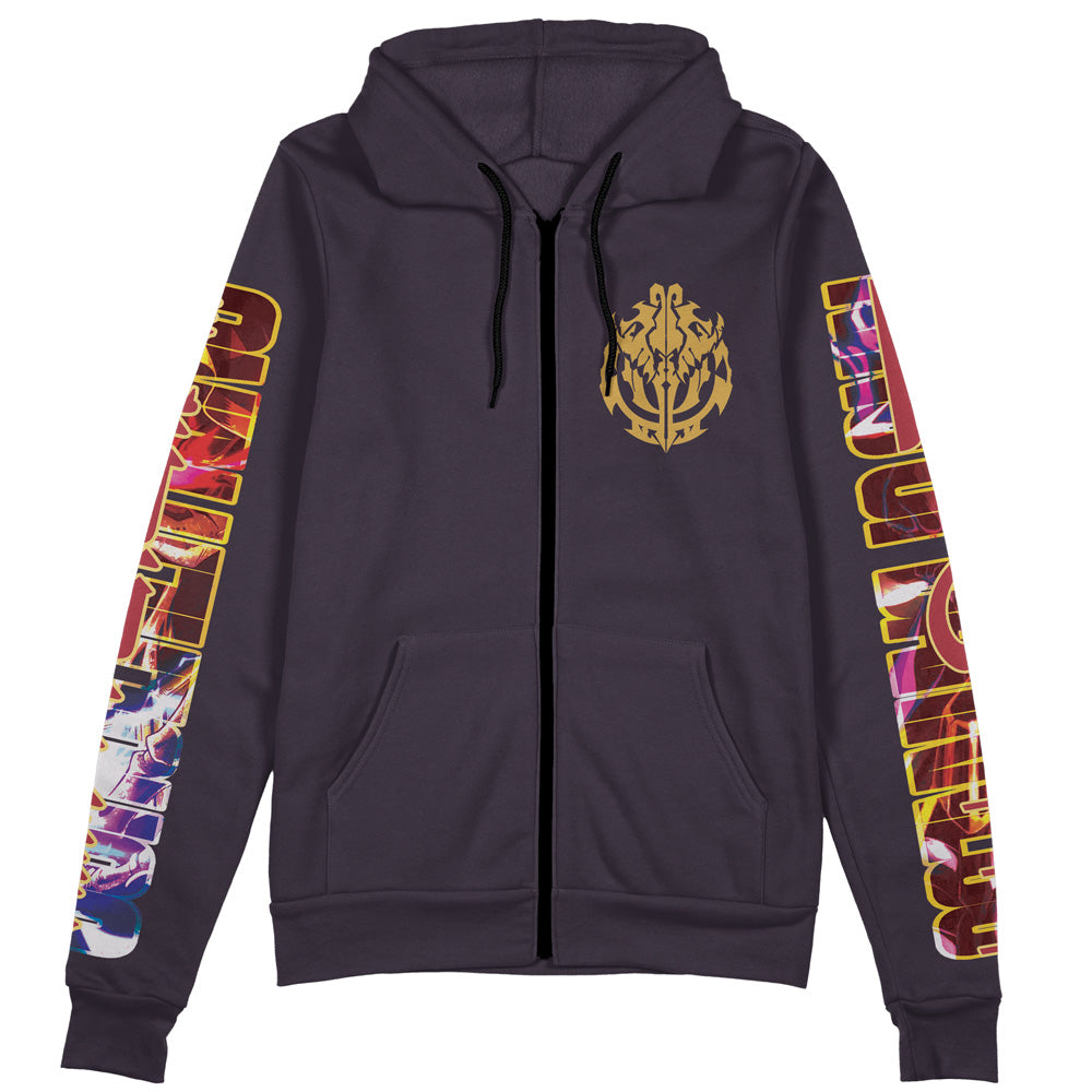 Ainz Ooal Gown Overlord Streetwear Zip Hoodie Jacket
