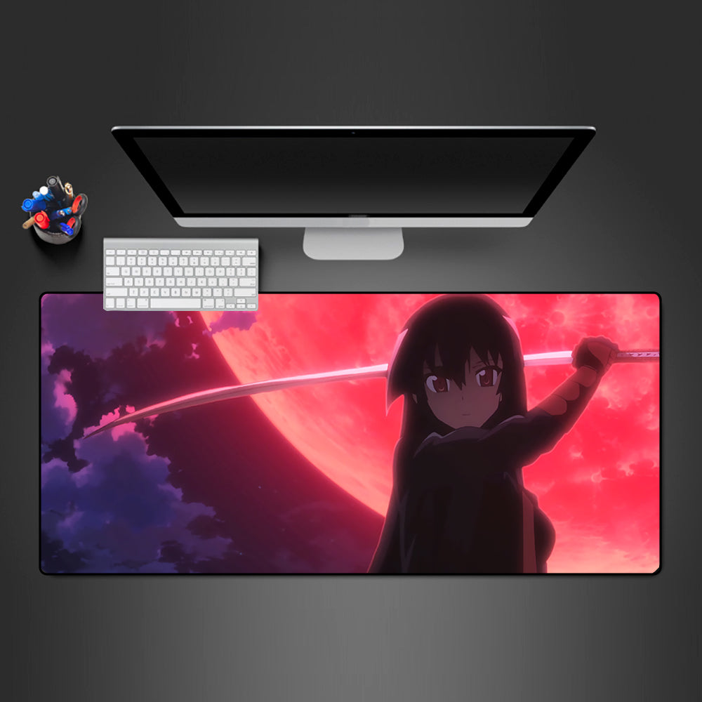Akame Moon Size Gaming Mouse Pad,