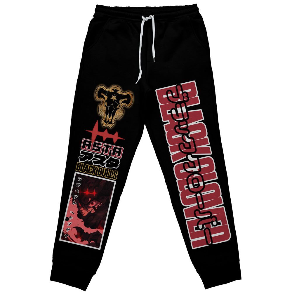 Asta Black Clover" Streetwear Sweatpants