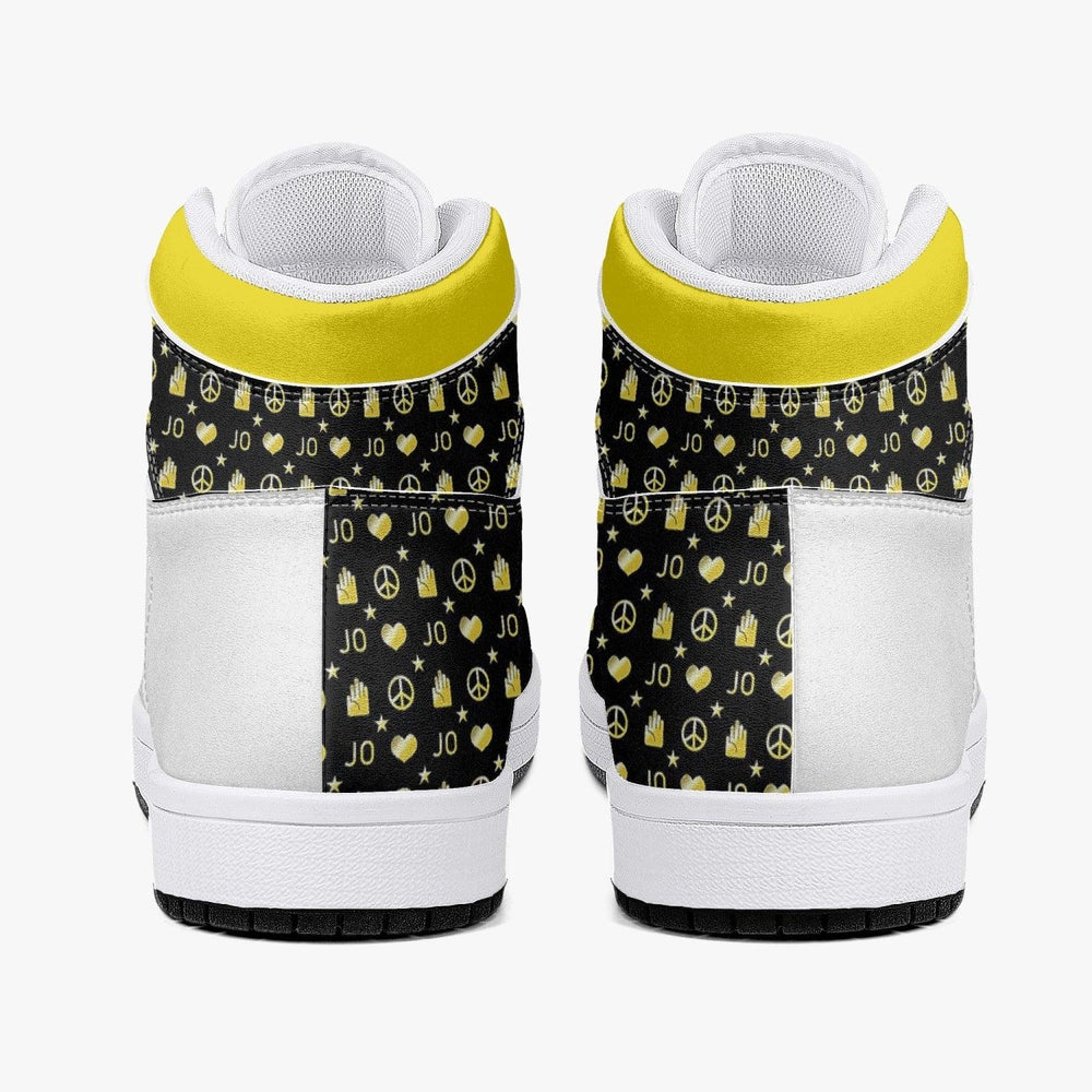 Bizarre Pattern Jojo's Bizarre Adventure Mid 1 Basketball Shoes