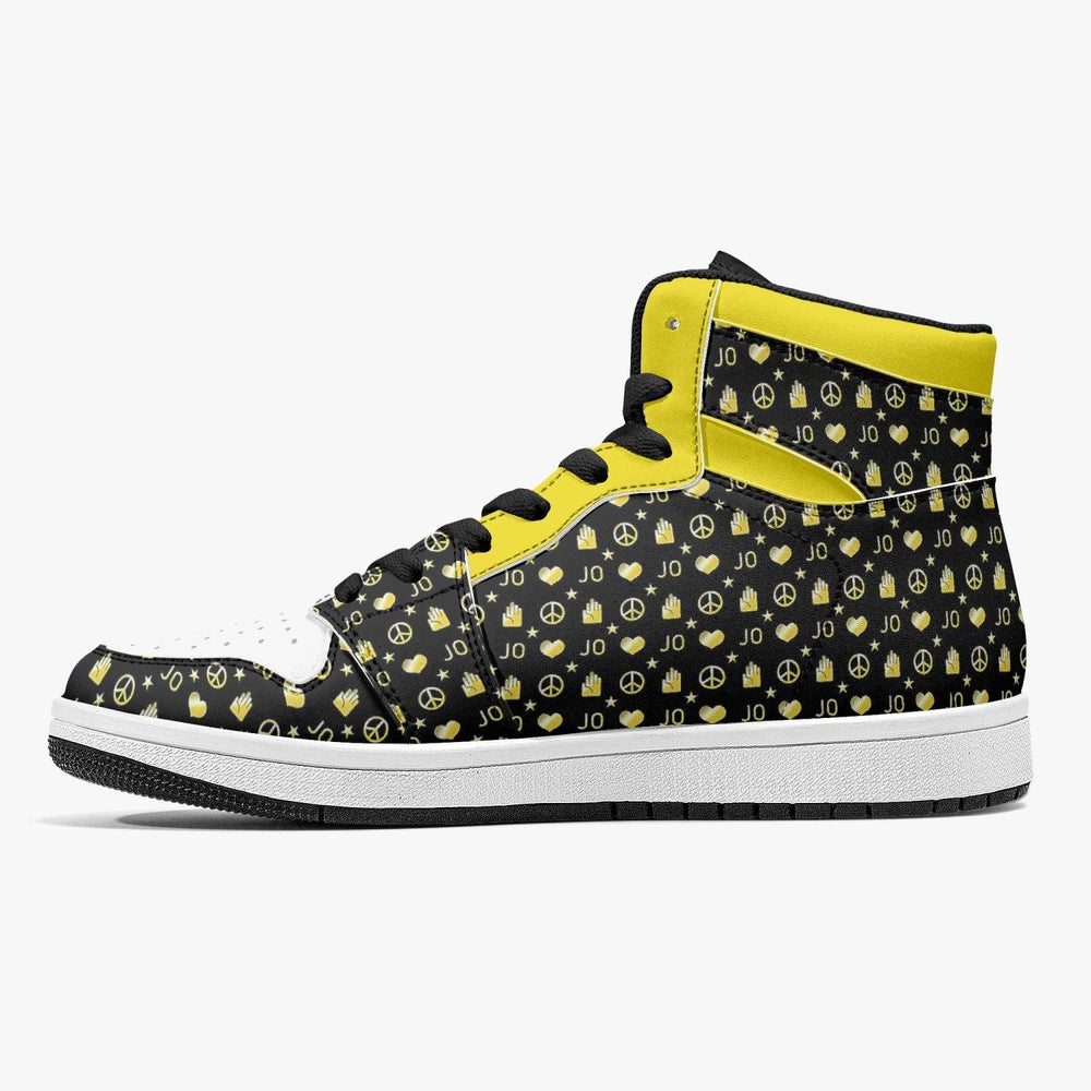 Bizarre Pattern Jojo's Bizarre Adventure Mid 1 Basketball Shoes