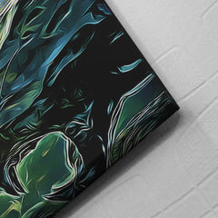 Black Panther Starry Night Wakanda Canvas Print Wall Art - Nysekai