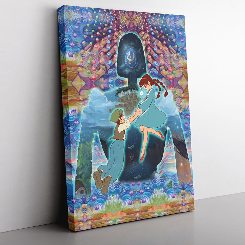 Castle in the Sky Studio Ghibli Canvas Print Wall Art