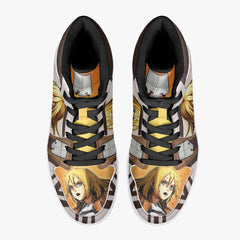 Christa Lenz Training Corps Shingeki no Kyojin Mid 1 Basketball Shoes