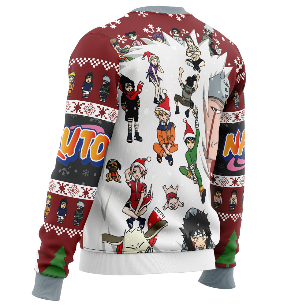Christmas Naruto Characters Naruto Ugly Christmas Sweater