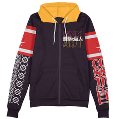 Colossal Titan Attack on Titan Streetwear Zip Hoodie Jacket