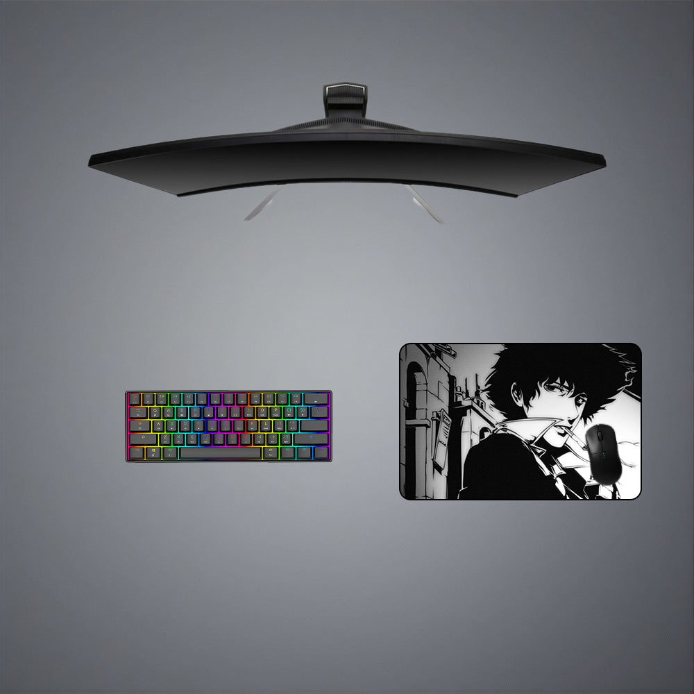 Spike Spiegel Design M-XXL Size Gaming Mouse Pad, Computer Desk Mat