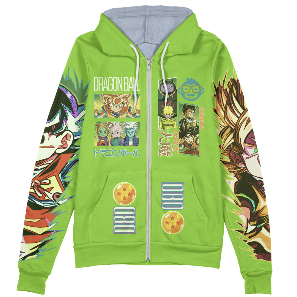 Dragon Ball Daima Streetwear Zip Hoodie Jacket