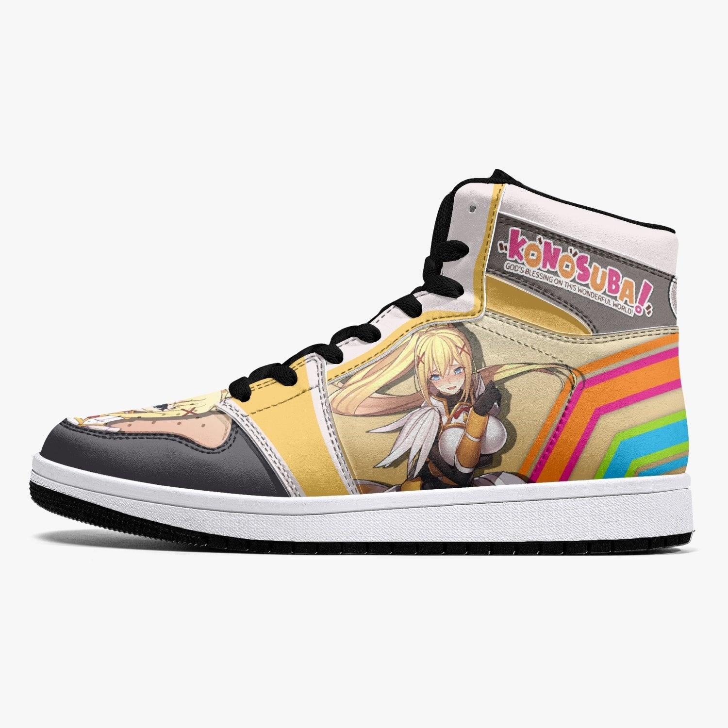 Darkness Konosuba Mid 1 Basketball Shoes