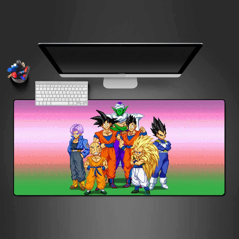 DBZ Pixel Art Size Gaming Mouse Pad - Nysekai