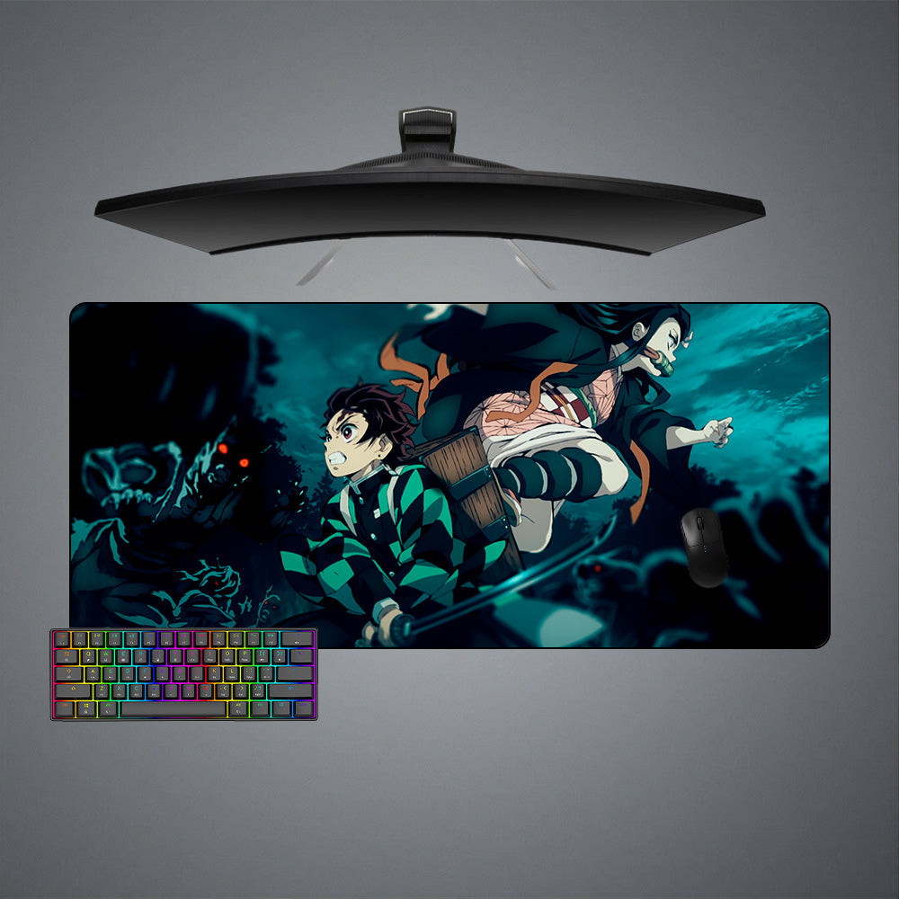 Demon Slayer Fight Size Gaming Mouse Pad - Nysekai