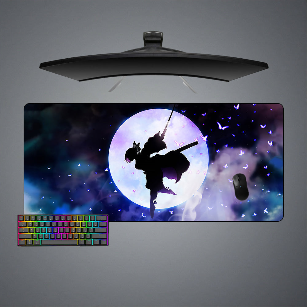 Demon Slayer Kocho Moon Size Gaming Mouse Pad - Nysekai
