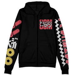 Denji V3 Chainsaw Man Streetwear Zip Hoodie Jacket