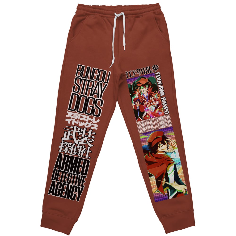 Edogawa Ranpo Bungou Stray Dogs" Streetwear Sweatpants