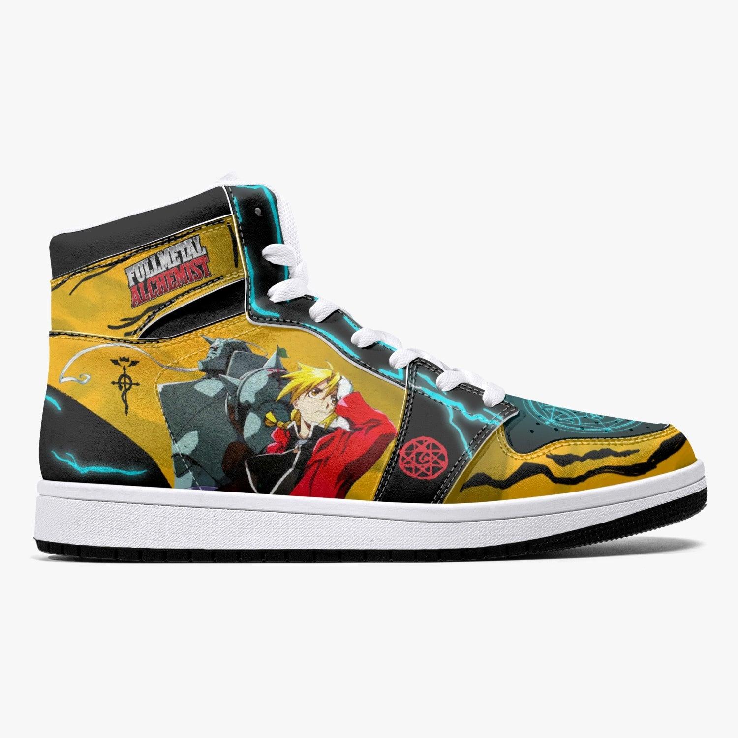 Edward and Alphonse Elric Fullmetal Alchemist Mid 1 Basketball Shoes