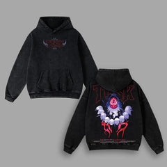 Otakuri "Tusk" Solo Leveling Vintage Oversized Hoodie