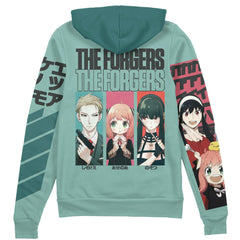 Forgers Spy x Family Streetwear Zip Hoodie Jacket