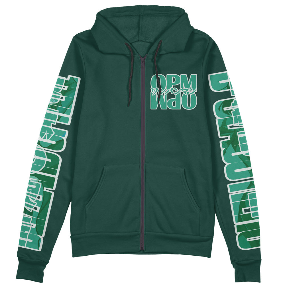 Fubuki One Punch Man Streetwear Zip Hoodie Jacket