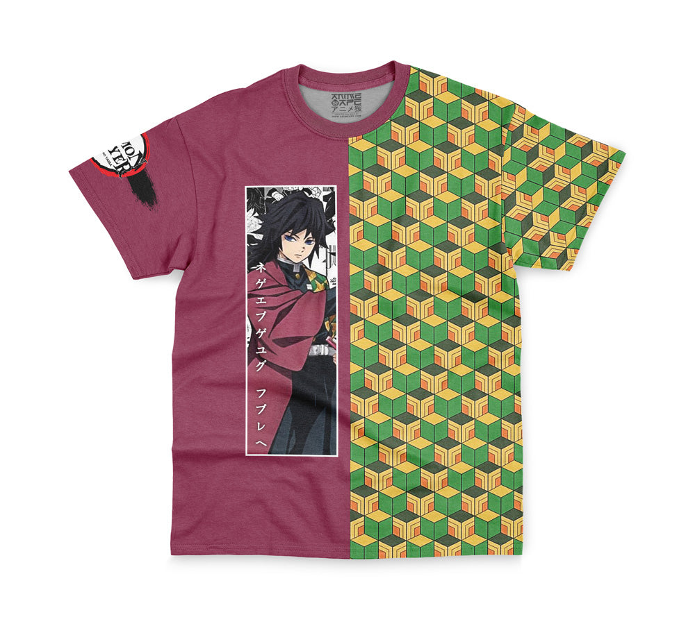 Tomioka Giyu Haori Demon Slayer Streetwear T-Shirt