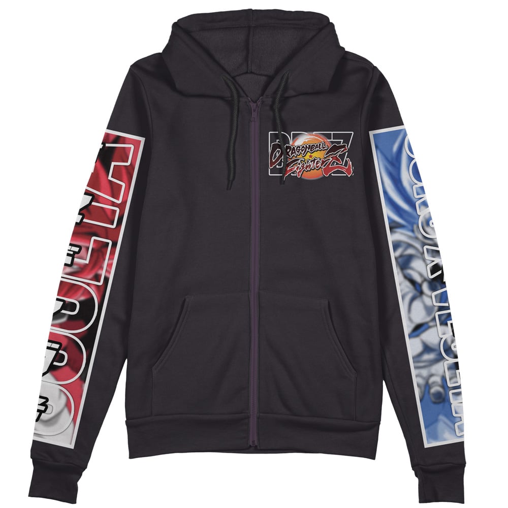 Gogeta Dragon Ball Z Fighterz Streetwear Zip Hoodie Jacket