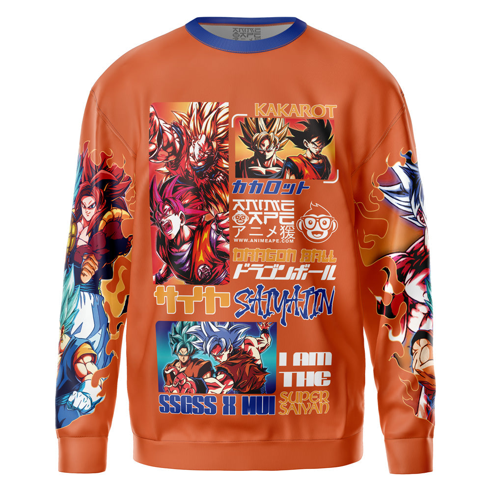 Son Goku V2 Dragon Ball Z Streetwear Sweatshirt