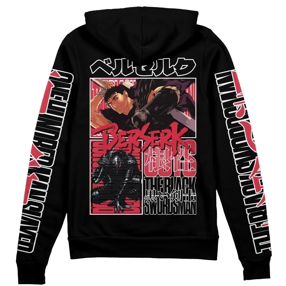 Guts Berserk Streetwear Zip Hoodie Jacket