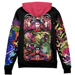 Hashirama Senju V3 Shippuden Streetwear Zip Hoodie Jacket
