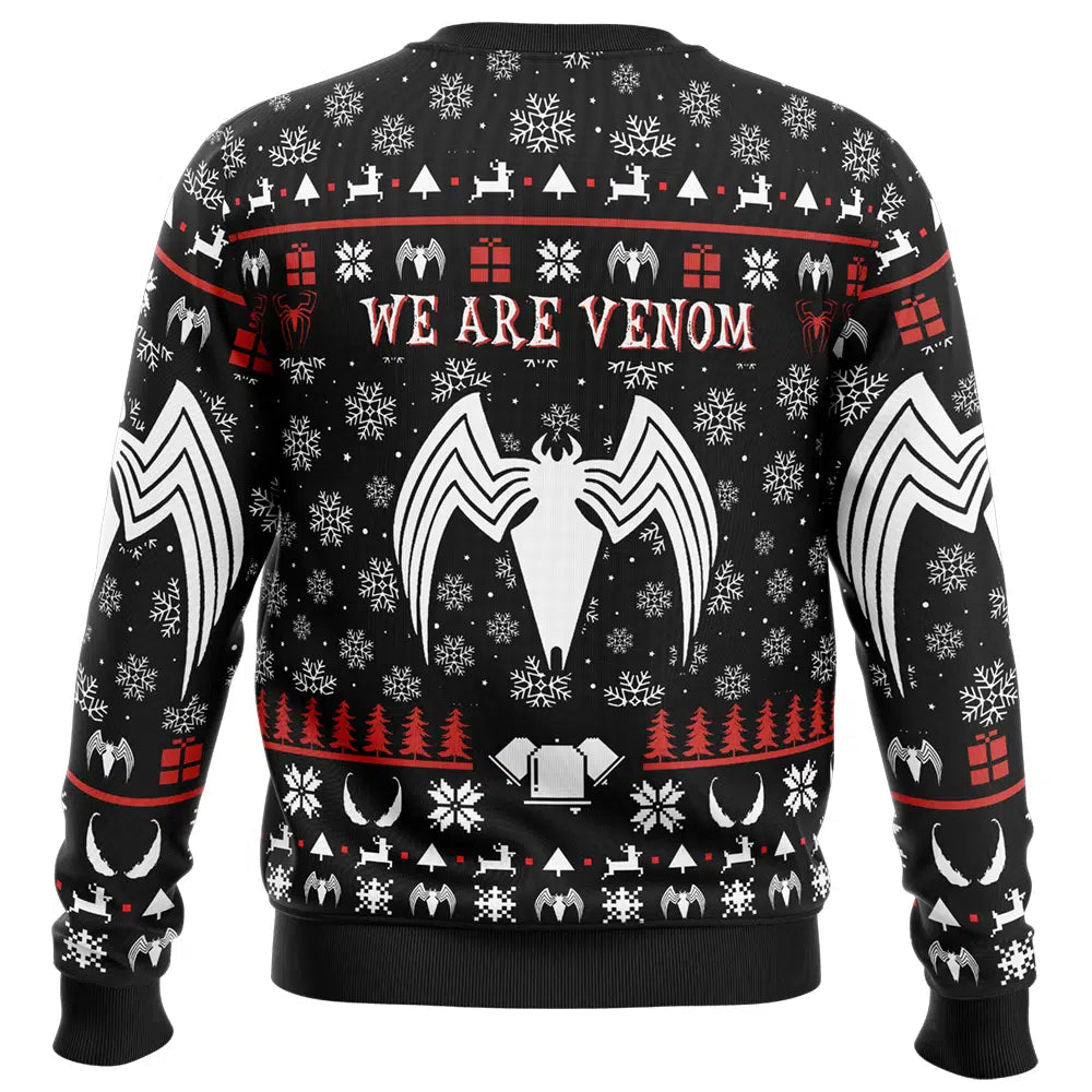 I Have a Parasite We Are Venom Venom Ugly Christmas Sweater