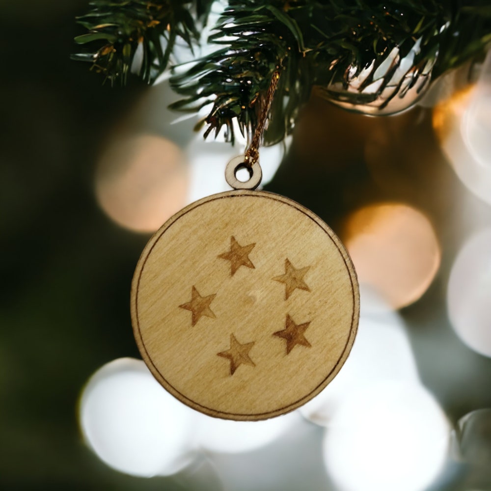 Dragon Ball Z Dragon Christmas Balls Wooden Ornament Anime Ornaments - Nysekai