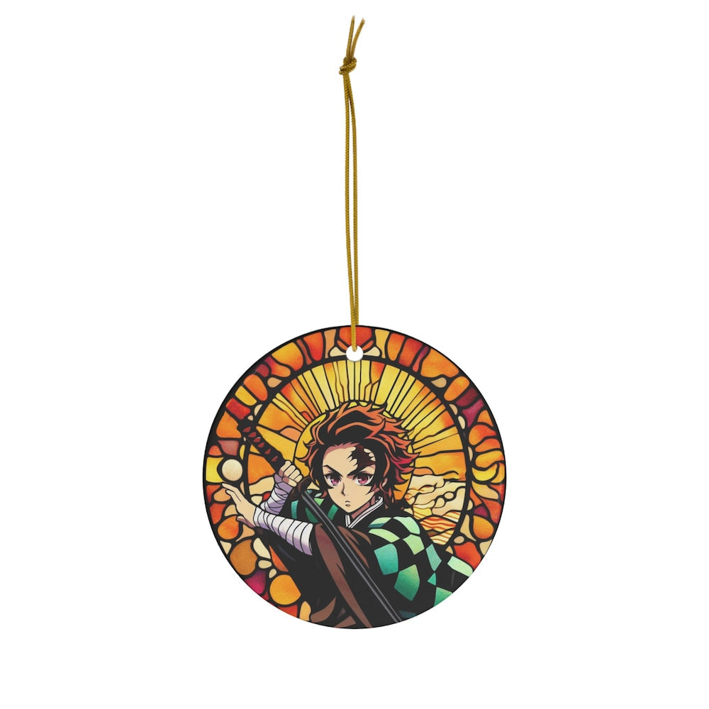 Anime Dual Ornaments: Sword-Wielding Demon Slayer Ornament Anime Ornaments - Nysekai