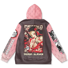 Otakuri "Nezuko (Fox Mask)" Demon Slayer: Kimetsu no Yaiba Streetwear Hoodie