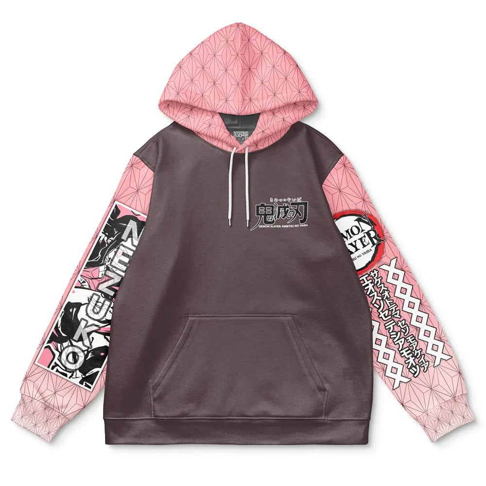 Otakuri "Nezuko (Fox Mask)" Demon Slayer: Kimetsu no Yaiba Streetwear Hoodie