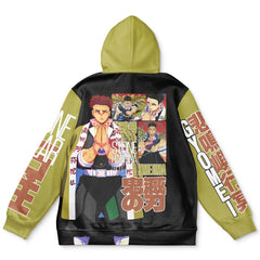 Otakuri "Gyomei Himejima (Stone Hashira)" Demon Slayer Streetwear Hoodie