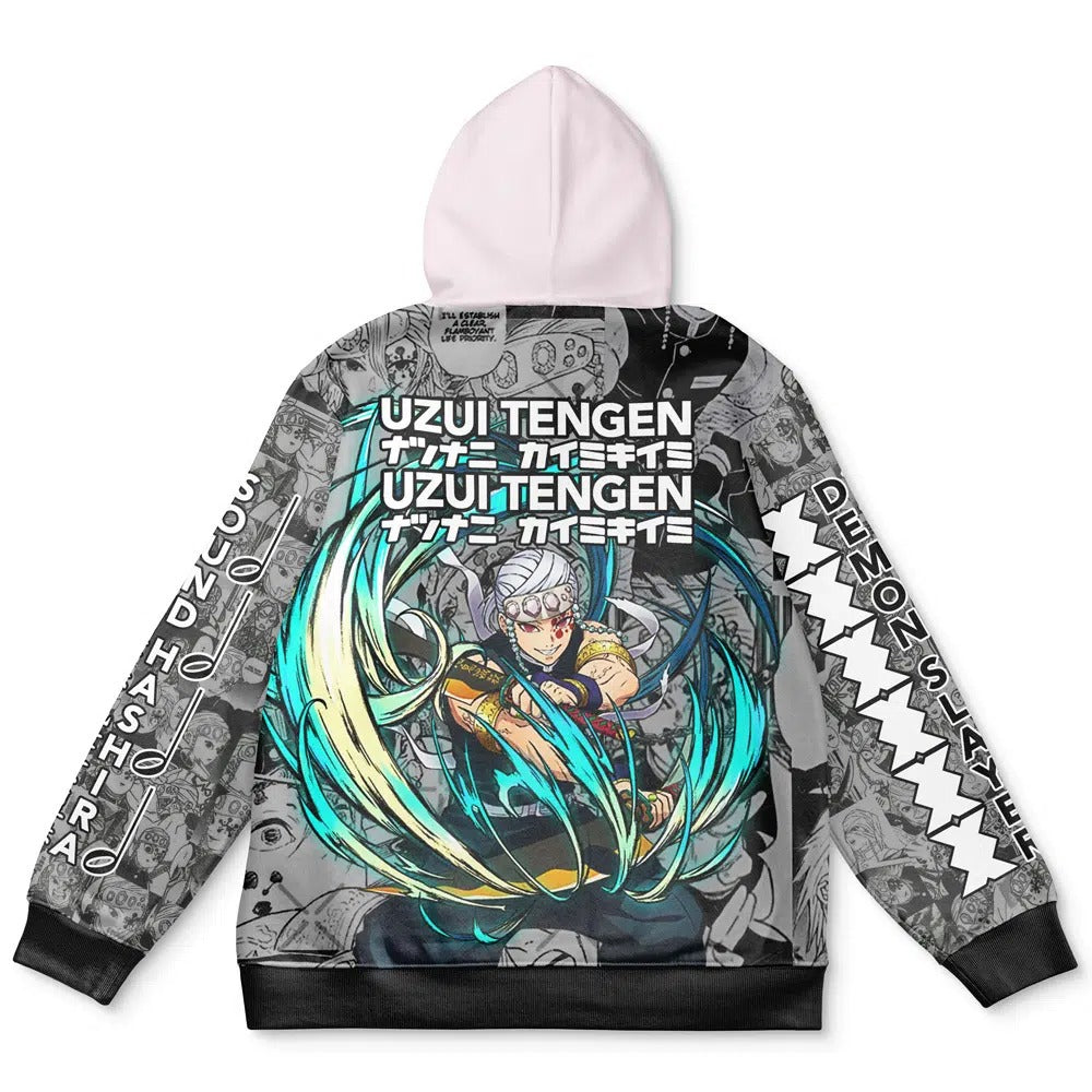 Otakuri "Tengen Uzui (Sound Hashira)" Demon Slayer Streetwear Hoodie