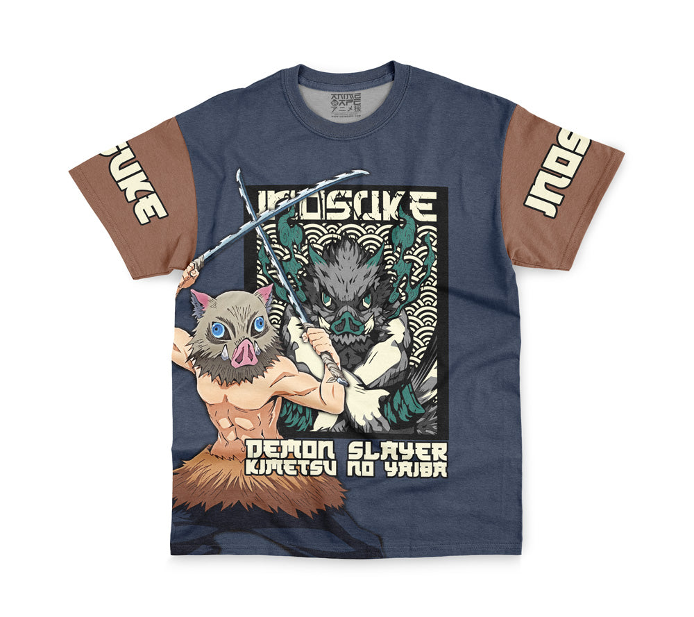 Hashibira Inosuke Demon Slayer Streetwear T-Shirt