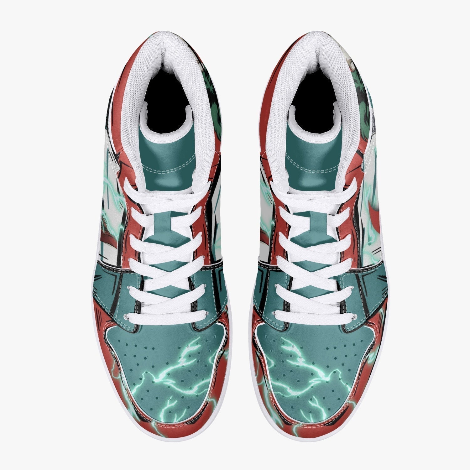 Izuku Midoriya - Deku My Hero Mid 1 Basketball Shoes
