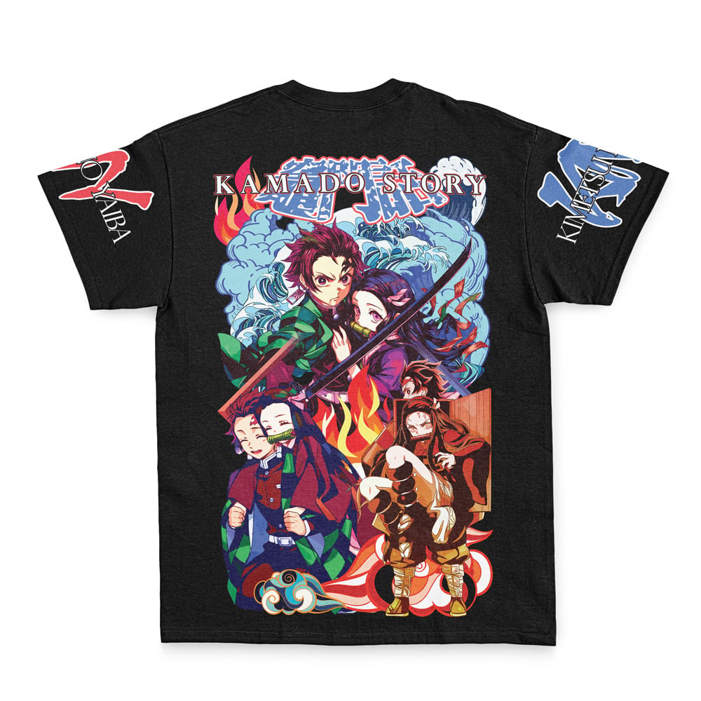 Kamado Story Demon Slayer Streetwear T-Shirt