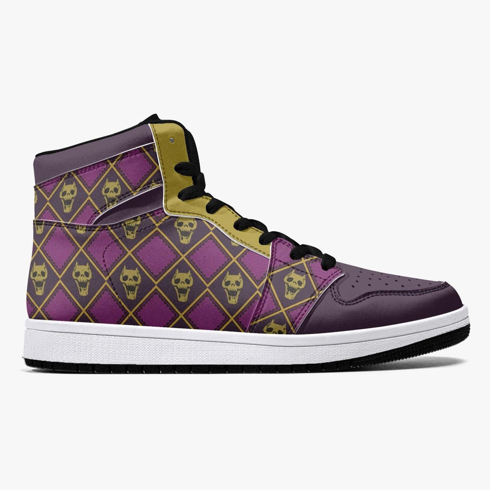 Kira Killer Queen Jojo's Bizarre Adventure Mid 1 Basketball Shoes