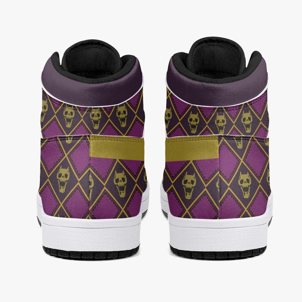 Kira Killer Queen Jojo's Bizarre Adventure Mid 1 Basketball Shoes