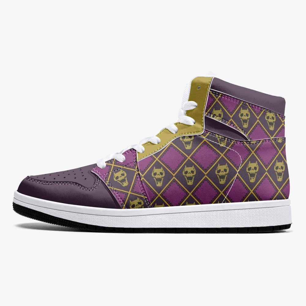 Kira Killer Queen Jojo's Bizarre Adventure Mid 1 Basketball Shoes