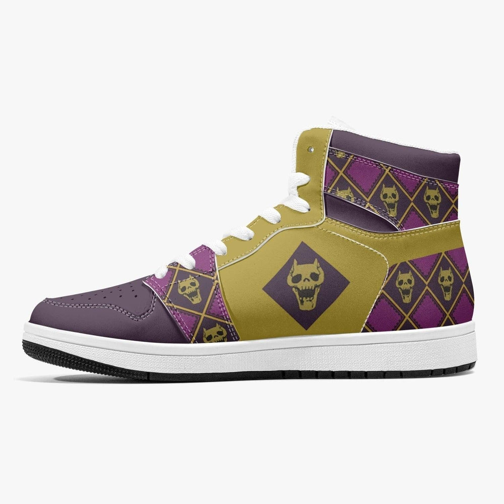 Kira Killer Queen Jojo's Bizarre Adventure Mid 1 Basketball Shoes