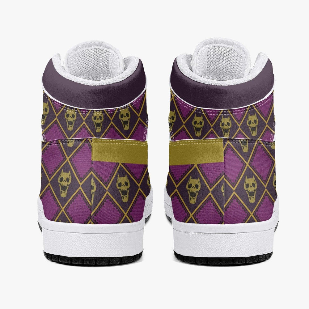 Kira Killer Queen Jojo's Bizarre Adventure Mid 1 Basketball Shoes