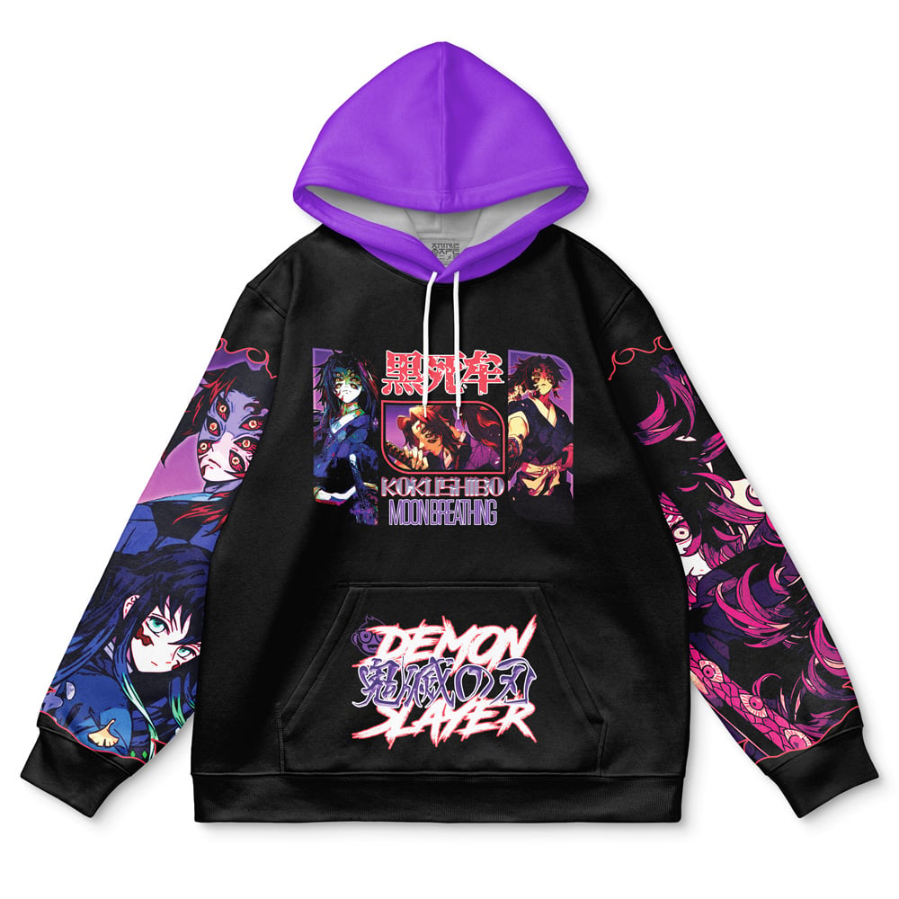 Kokushibo V3 Demon Slayer Streetwear Hoodie