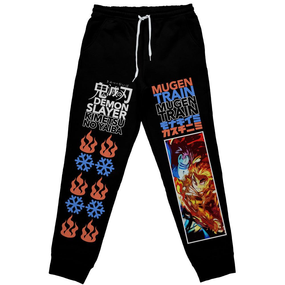 Kyojuro Rengoku vs Akaza Demon Slayer" Streetwear Sweatpants