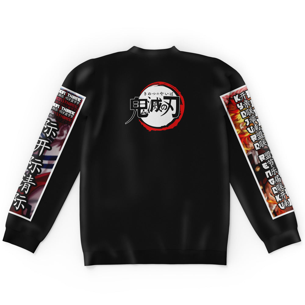Kyojuro Rengoku vs Akaza Demon Slayer Streetwear Sweatshirt